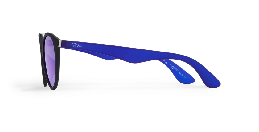 LUNETTES DE SOLEIL homme ANDRES POLARIZED bleu/bleu foncé mat - Vue de côté