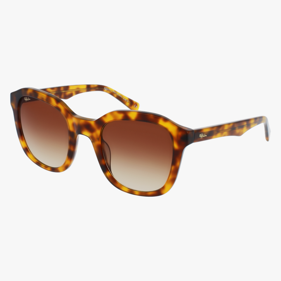 Lunettes de soleil femme SIENNA écaille - Vue de face