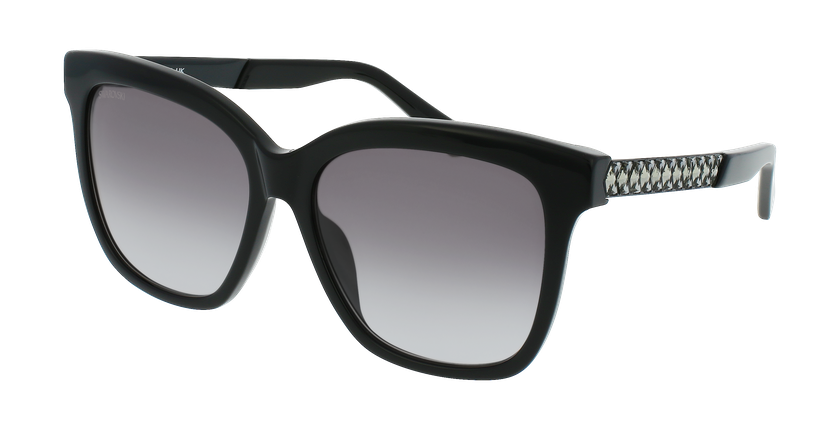 LUNETTES DE SOLEIL femme SK0366 noir - Vue de face