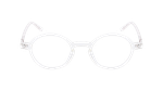 Lunettes de vue homme CECIL blanc - Vue de face