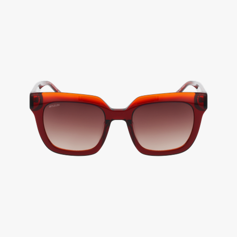 Lunettes de soleil femme LEONIE marron Vue de face