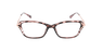 Lunettes de vue femme ELISE écaille/rose