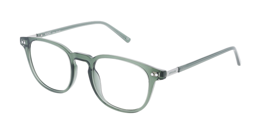 Lunettes de vue homme CELIAN vert - Vue de face