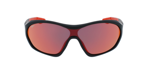 LUNETTES DE SOLEIL LUCIO noir/rougeVue de face