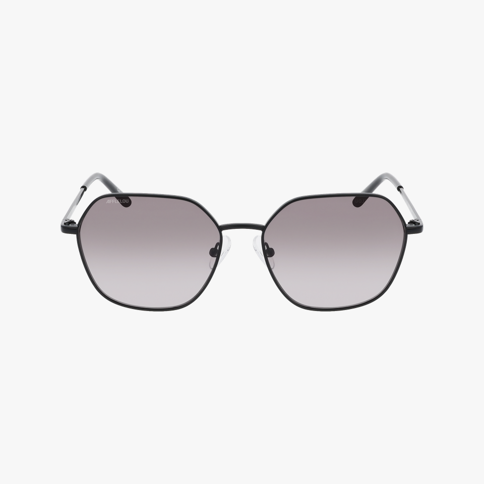 Lunettes de soleil femme LEYA noir - Vue de face