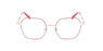 Lunettes de vue femme MAGIC 317 rouge/dorée