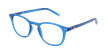 LUNETTES DE VUE FORTY anti-lumière bleue Bleue bleu/bleu - vue de 3/4