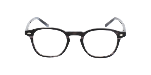 LUNETTES DE VUE homme MAGIC 163 noir/noir / marron Vue de face