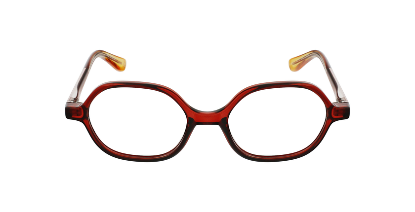 Lunettes de vue enfant RZERO20 rouge - Vue de face