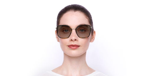 LUNETTES DE SOLEIL femme LO685S doré