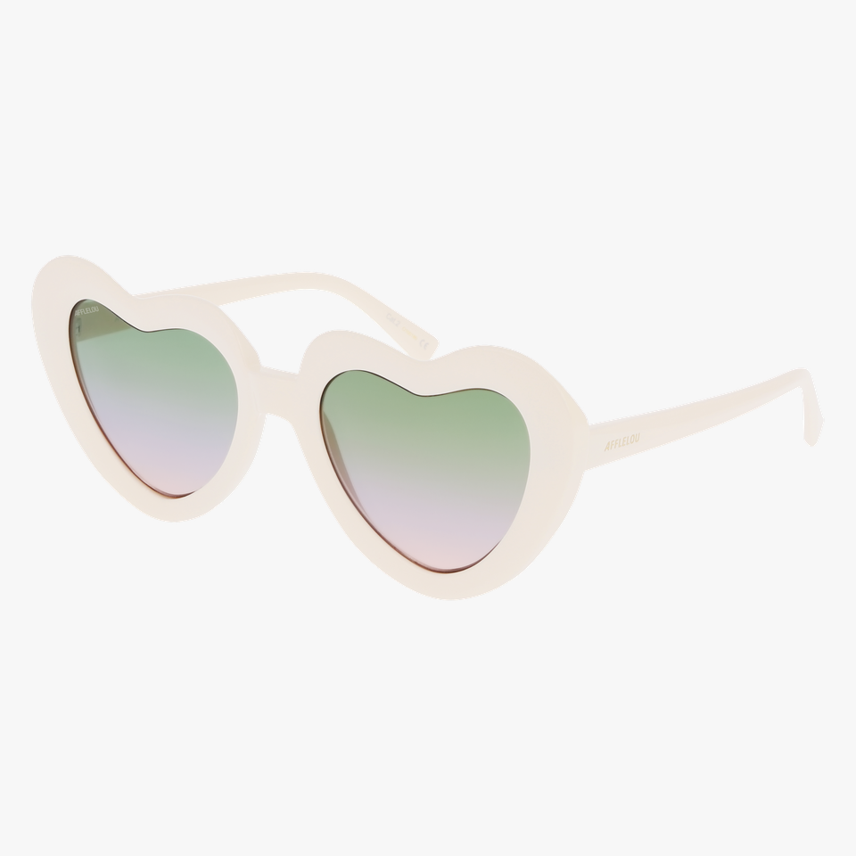 Lunettes de soleil femme CIAO beige - Vue de face