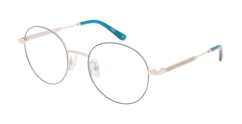 Lunettes de vue femme MAGIC 318 bleu - Vue de face