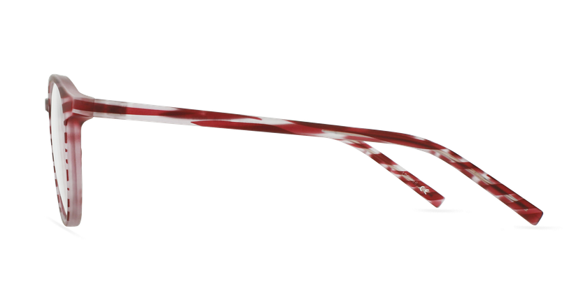 Lunettes de vue enfant RZERO26 rouge marbré - Vue de face