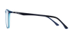 LUNETTES DE VUE homme MAGIC 125 CARBONE bleu/bleu / noir - Vue de face