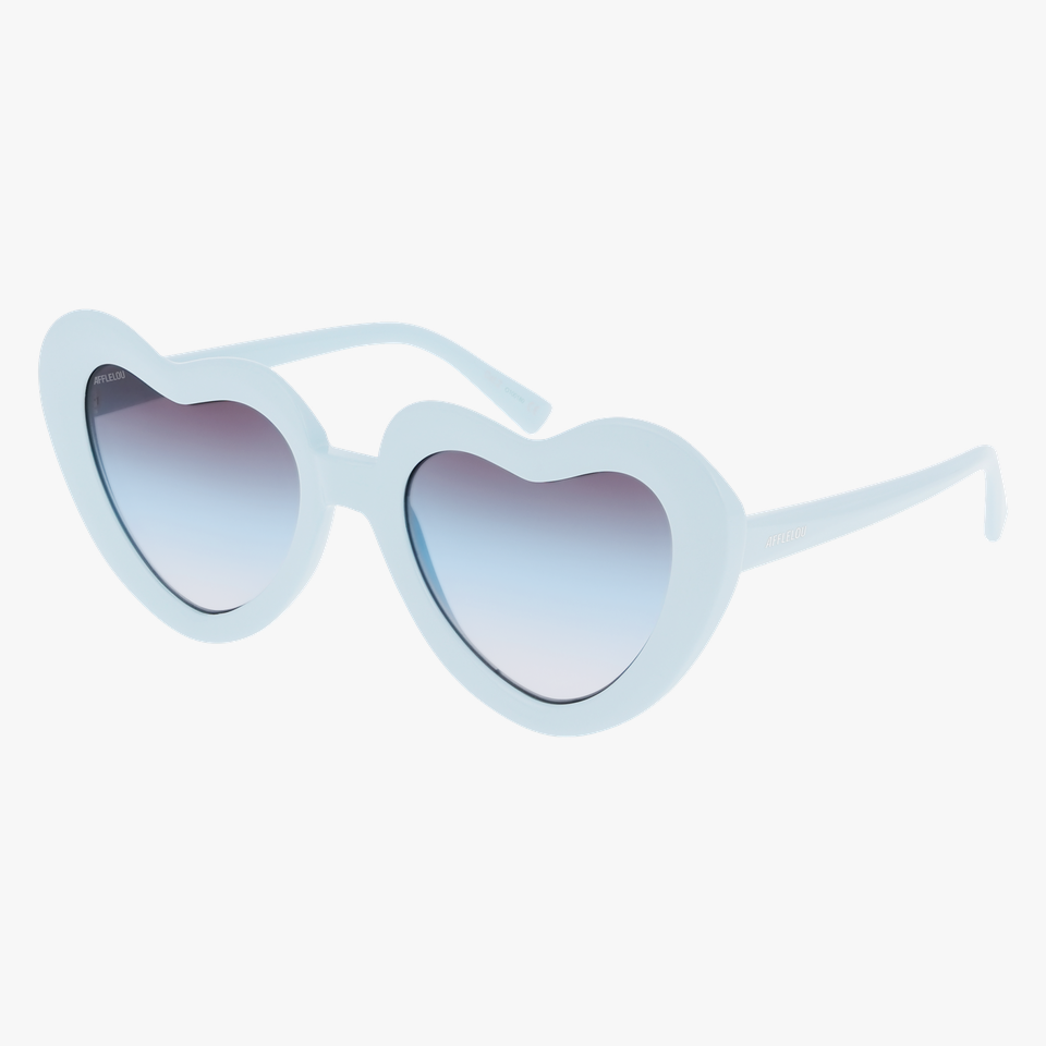 Lunettes de soleil femme CIAO bleu/violet - Vue de face
