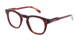 Lunettes de vue homme CARACTÈRES ELEGANT écaille - Vue de face