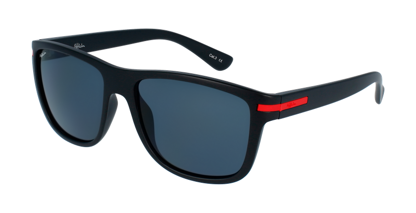 LUNETTES DE SOLEIL homme DIEGO noir - Vue de face