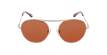 LUNETTES DE SOLEIL femme BA5011S doré - Vue de face