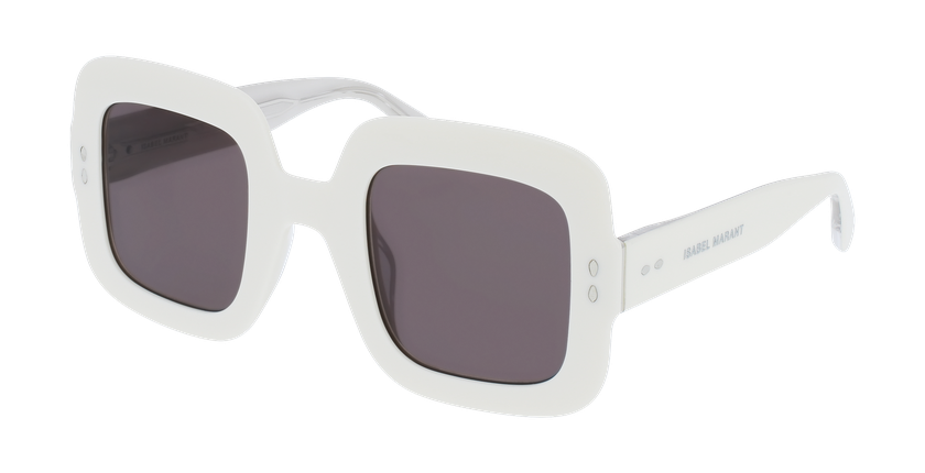 LUNETTES DE SOLEIL femme IM 0074/G/S blanc - Vue de face