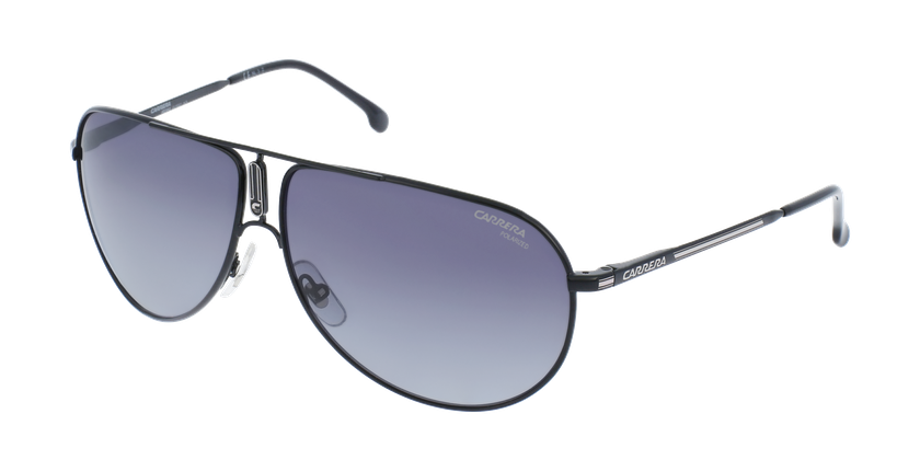 LUNETTES DE SOLEIL GIPSY65 noir/bleu - Vue de face