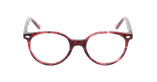 Lunettes de vue enfant 6 rouge - Vue de face