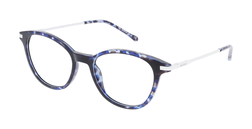 Lunettes de vue femme GEORGIA écaille bleu/bleu - Vue de face