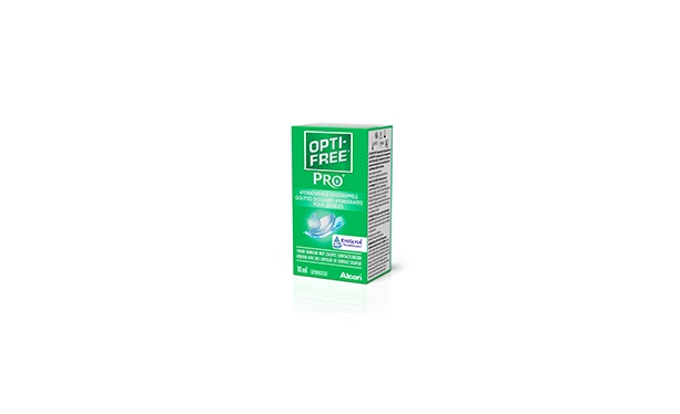 Opti-free Pro Hydratant 10 ml - Vue de face