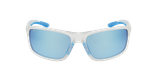 LUNETTES DE SOLEIL homme IGOR POLARIZED blanc/bleu - Vue de face
