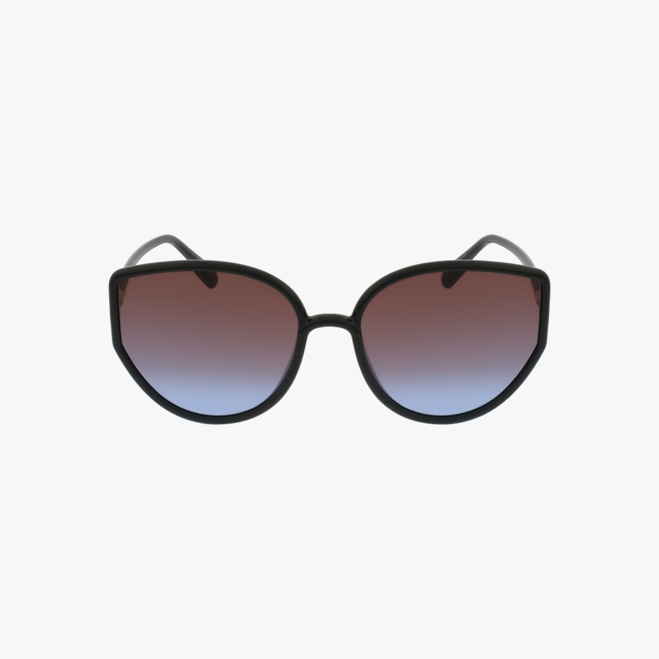 Lunettes de soleil femme SOSTELLAIRE4 noir/bleu - Vue de face
