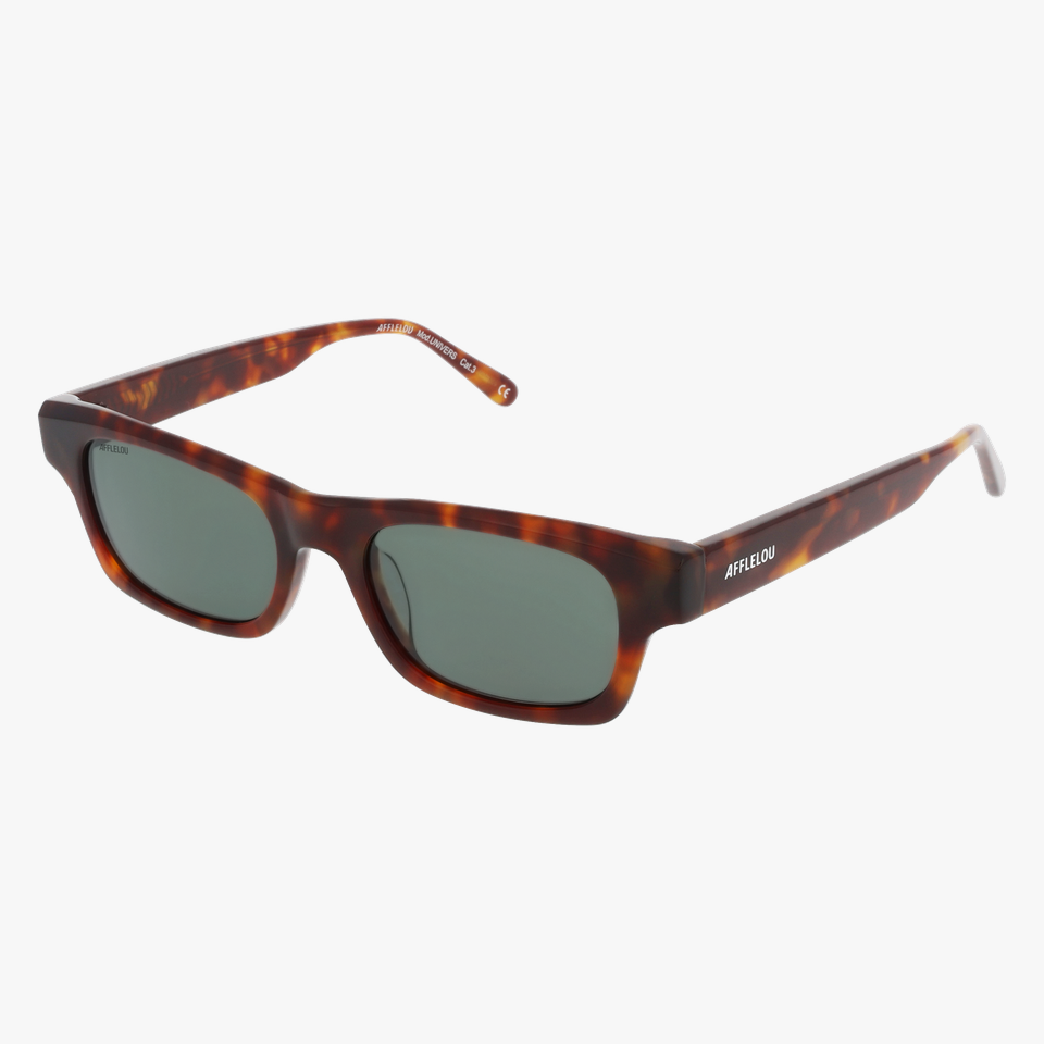 Lunettes de soleil homme UNIVERS écaille - Vue de face