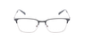 Lunettes de vue homme NATHEO noir/argenté