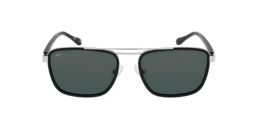LUNETTES DE SOLEIL homme MARCELLO noir/argentéVue de face
