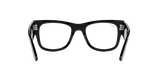 Lunettes de vue MEGA WAYFARER RX0840V noir - Vue de face