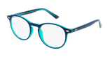 Lunettes de vue enfant MAGIC KAY bleu/vert - Vue de face