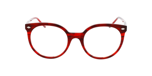 LUNETTES DE VUE femme MAGIC 166 rouge Vue de face