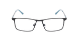 Lunettes de vue homme MAGIC282 noir/bleu - Vue de face
