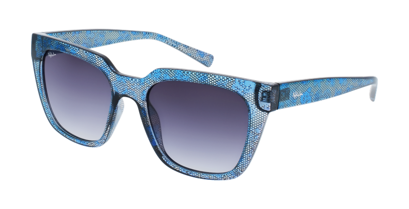 LUNETTES DE SOLEIL femme DEYA bleu - Vue de face