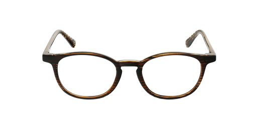 LUNETTES DE VUE enfant RZERO22 marron/marron marbréVue de face