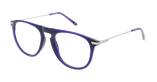 Lunettes de vue homme MAGIC265 violet/violet foncé - Vue de face