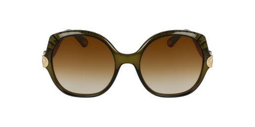 LUNETTES DE SOLEIL femme CE749S vert/marronVue de face