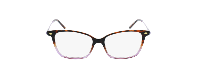 LUNETTES DE VUE femme MAGIC PALOMA écaille/violet - Vue de face
