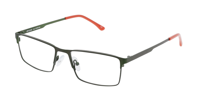 Lunettes de vue homme RZERO46 vert - Vue de face