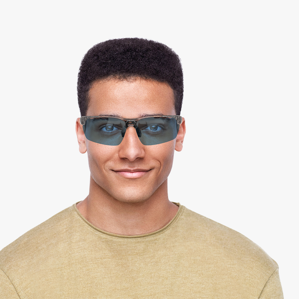 Lunettes de soleil ARVE POLARIZED blanc - Vue de face