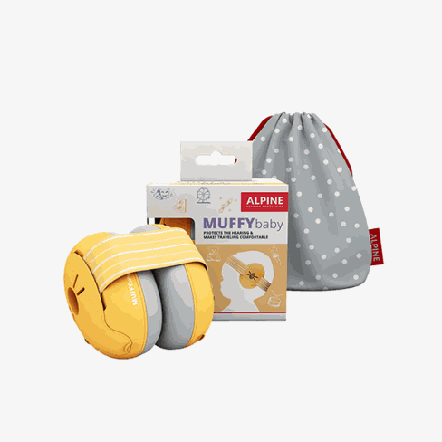Casque anti-bruit Bébé Vue de face