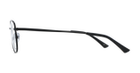 Lunettes de vue femme RZERO 33 noir - Vue de face