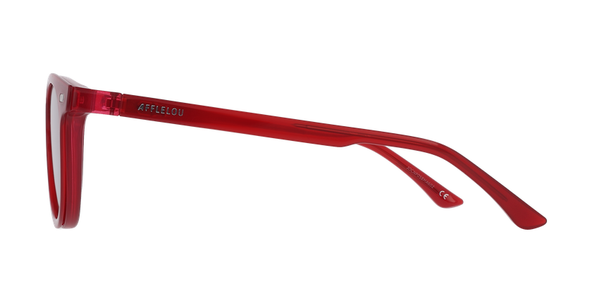 Lunettes de soleil enfant MAGIC SUNNY SAMUI rouge - Vue de face