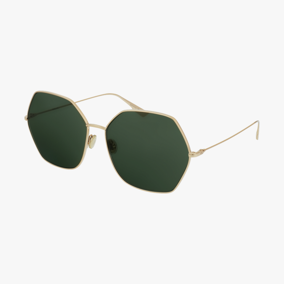 Lunettes de soleil femme DIORSTELLAIRE8 dorée/écaille - Vue de 3/4