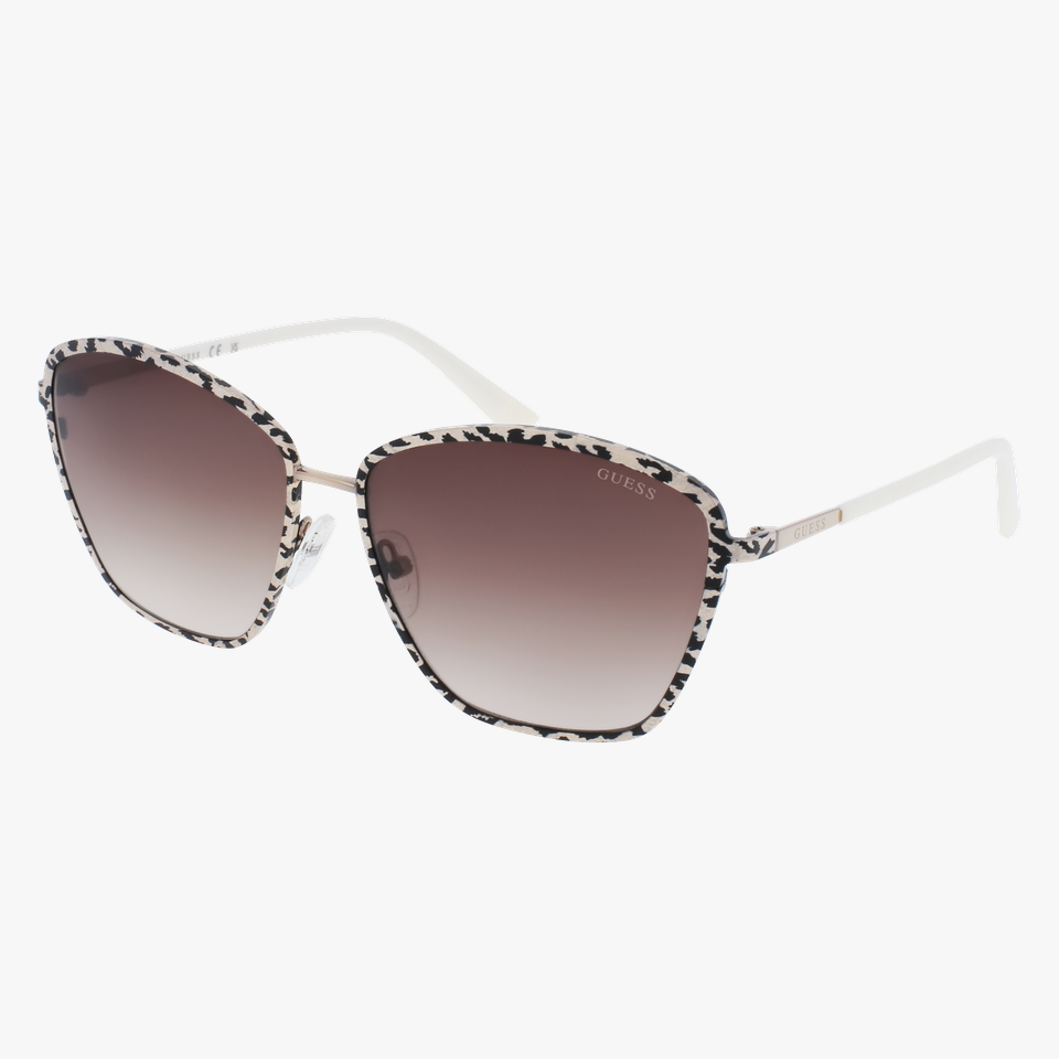 Lunettes de soleil femme GU7848 dorée - Vue de face