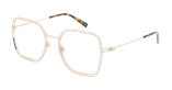 Lunettes de vue femme MAGIC 317 dorée - Vue de face