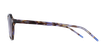 LUNETTES DE SOLEIL femme JUSSY écaille/violet - Vue de face
